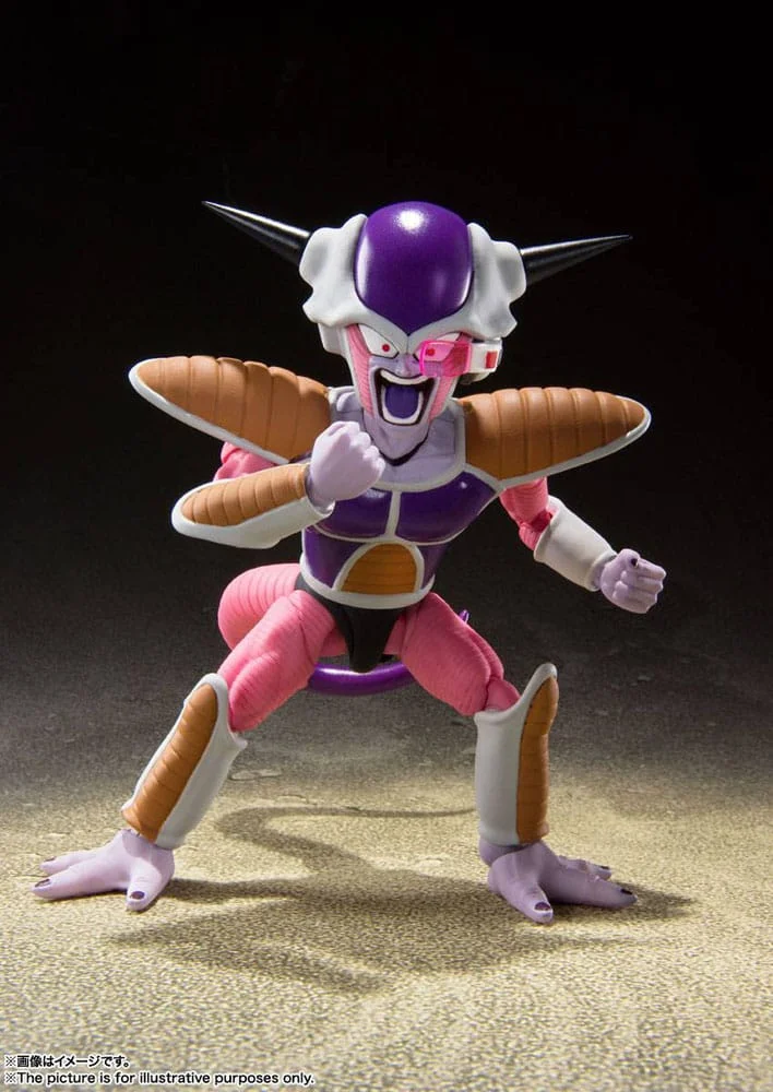 Dragon Ball Z S.H. Figuarts Action Figure Frieza (First Form) & Frieza Pod Reissue 11 cm